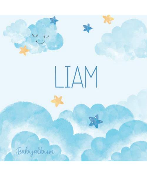 Liam Babyalbum: Babybuch zum Eintragen, Ausfüllen und Gestalten