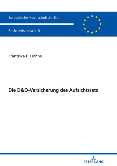 Die D&O-Versicherung des Aufsichtsrats