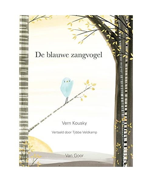 De blauwe zangvogel