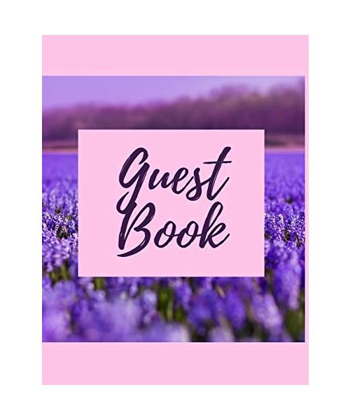 Guest Book - Lavender Field
