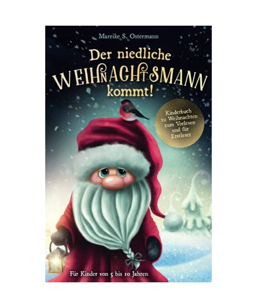 Der niedliche Weihnachtsmann kommt!: Kinderbuch zu Weihnachten zum Vorlesen und für Erstleser (für Kinder von 5 bis 10 Jahren)