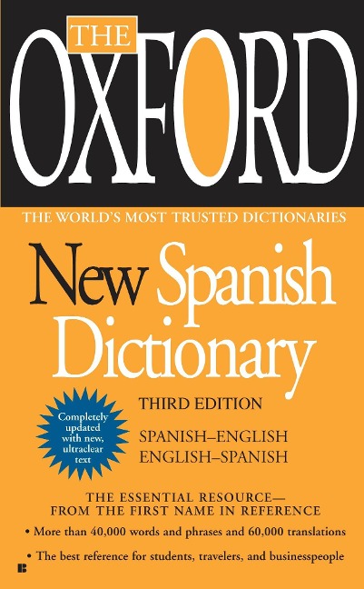 The Oxford New Spanish Dictionary