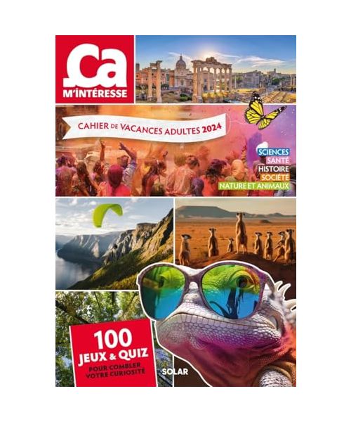 Cahier de vacances ça m'intéresse 2024