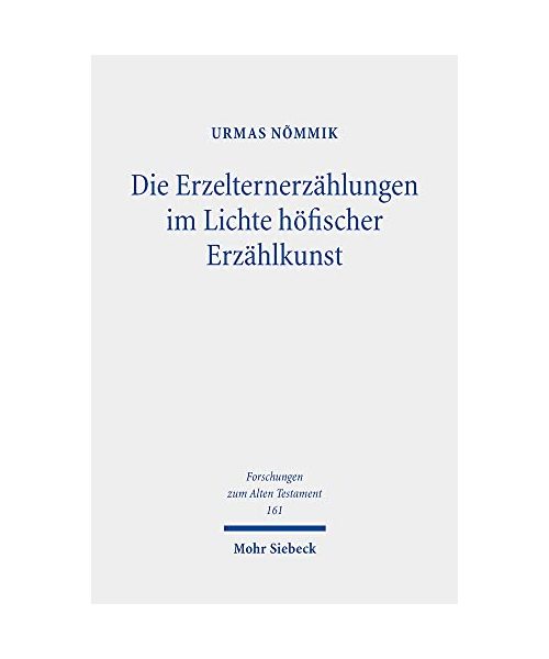 Die Erzelternerzählungen im Lichte höfischer Erzählkunst