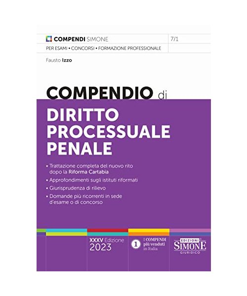 Compendio di Diritto Processuale Penale