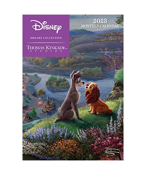 Disney Dreams Collection by Thomas Kinkade Studios: 12-Month 2023 Monthly Pocket