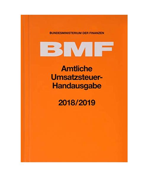 Amtliche Umsatzsteuer-Handausgabe 2018/2019