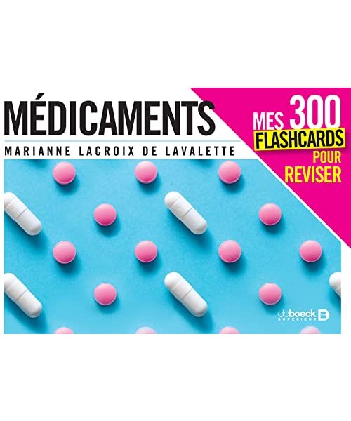 Médicaments - Mes 300 cartes mentales pour réviser