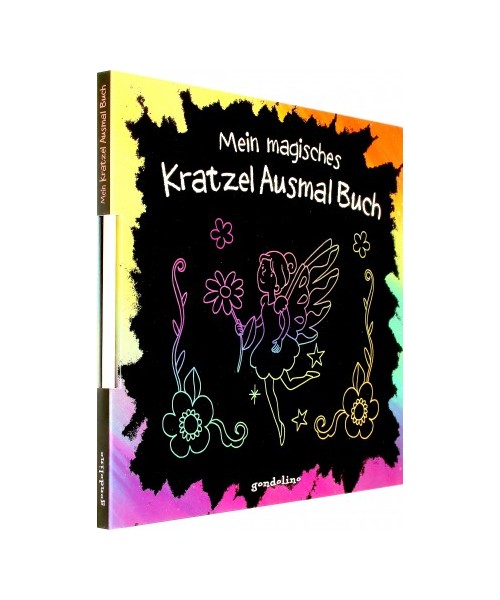 Mein magisches KratzelAusmalBuch (Elfe)