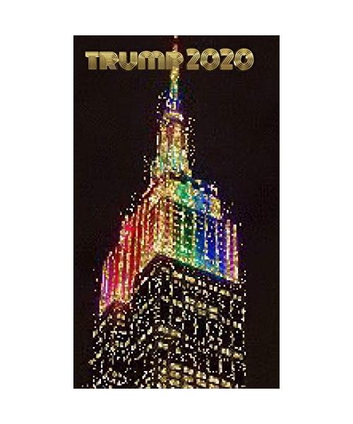 Trump-2020  Iconic  Empire StateBuilding writing Drawing Journal.