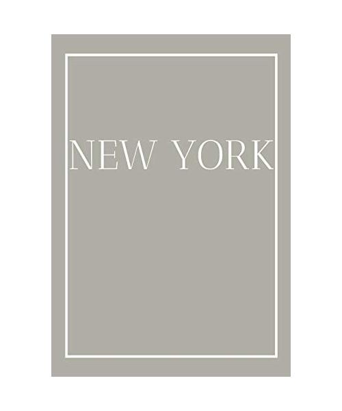 New York: A colorful decorative book for coffee tables, end tables, bookshelves and interior design styling | Stack city books to add decor to any ... or as a gift for interior design savvy people