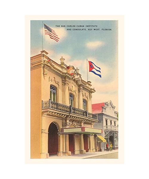 Vintage Journal Cuban Institute, Key West, Florida