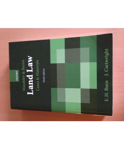 Maudsley & Burn's Land Law Cases and Materials
