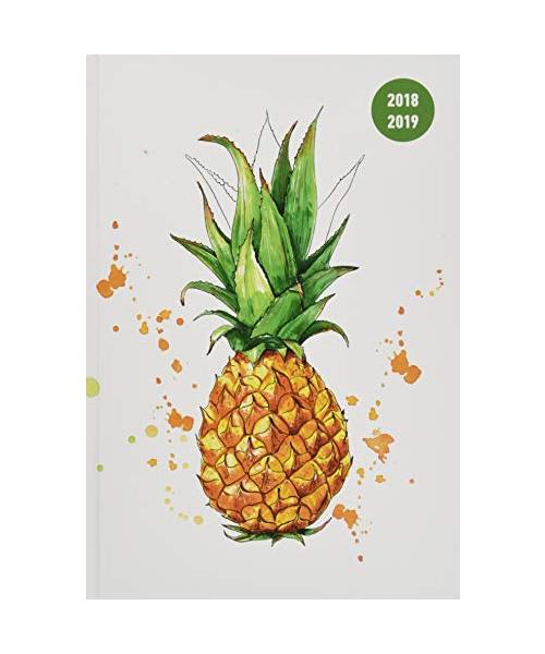 Collegetimer A5 Woche Pineapple 2018/2019