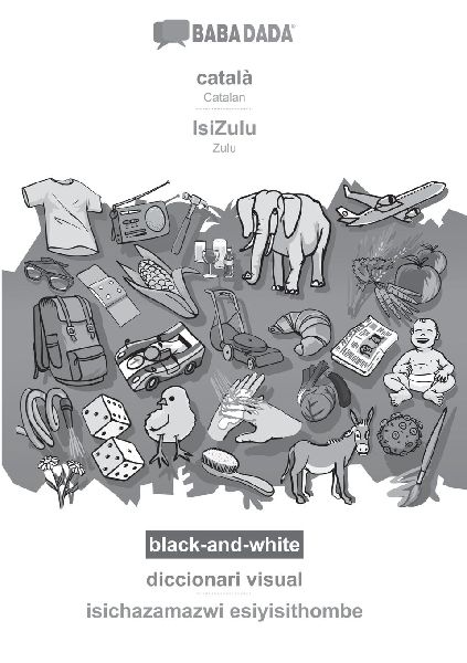 català - IsiZulu, diccionari visual, BW