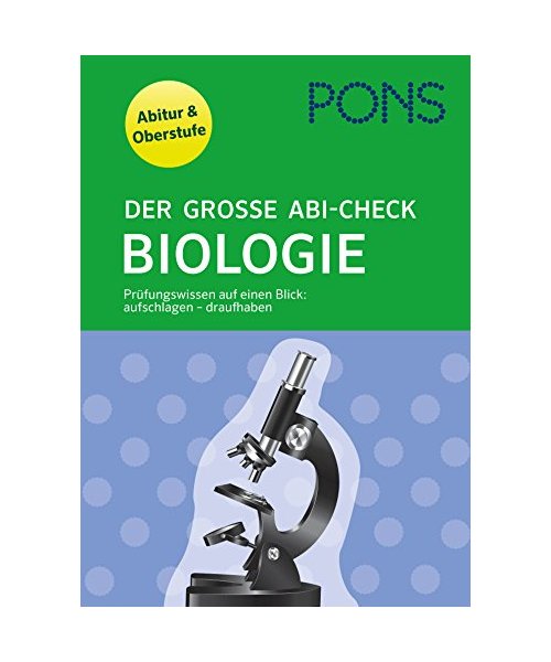 PONS Der große Abi-Check Biologie