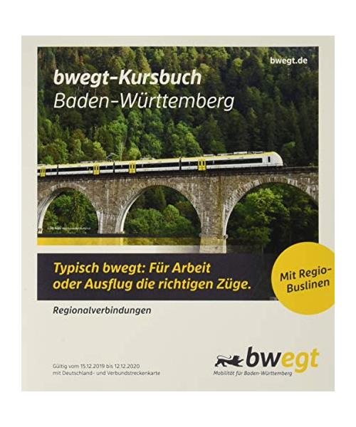 Kursbuch Baden-Württemberg 2020