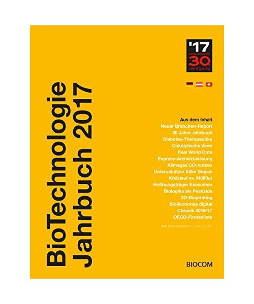BioTechnologie Jahrbuch 2017