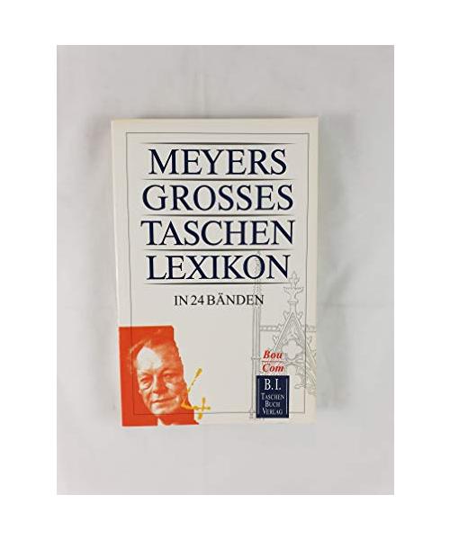 Meyers grosses Taschenlexikon in 24 Bänden. Band 4 Bou-Com