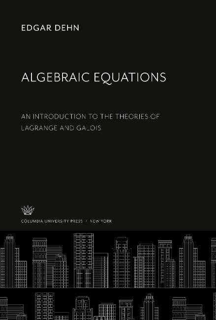 Algebraic Equations