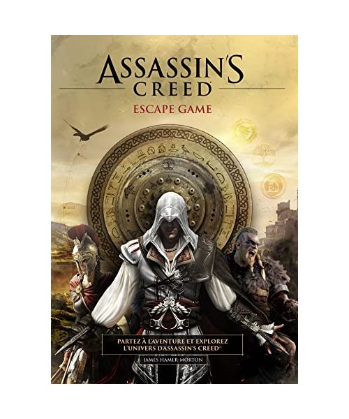 Assassin's Creed Escape room Puzzle book: Explorez le monde d'Assassin's Creed dans ce livre d'énigmes et d'aventure