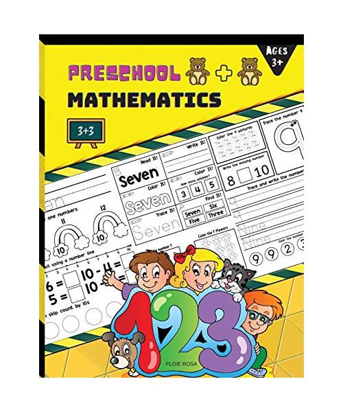 Preschool Mathematics: Preschool Math Workbook for Toddlers Ages 3+: Beginner Math Preschool Learning Book with Number Tracing and Matching A
