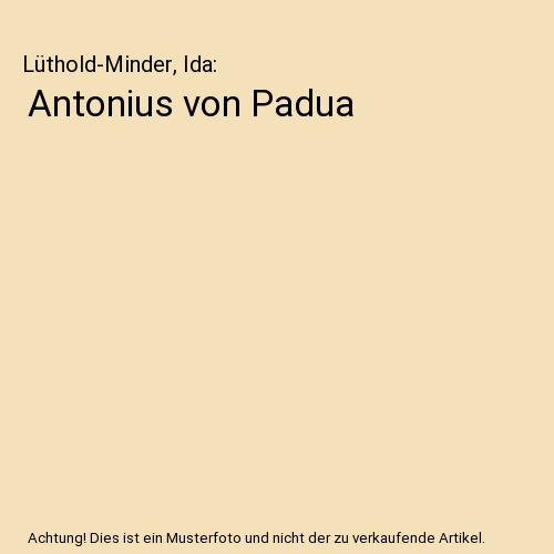 Antonius von Padua