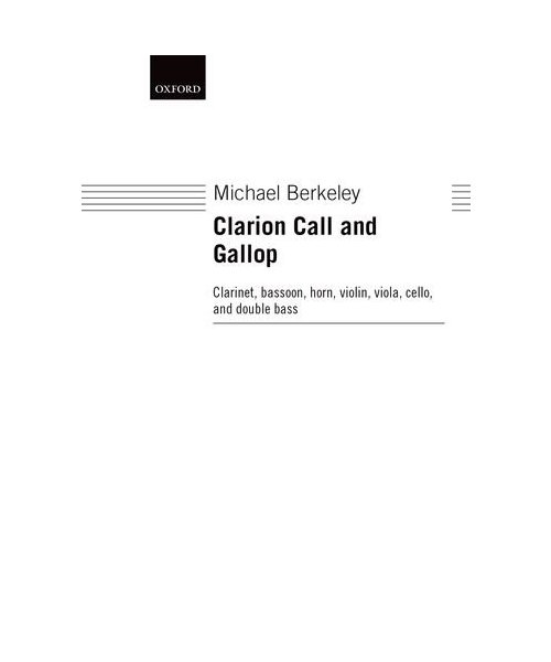 Clarion Call and Gallop: Score & parts