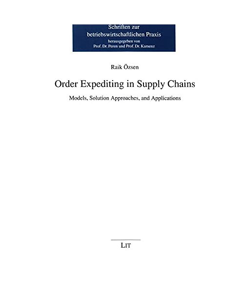 Order Expediting in Supply Chains