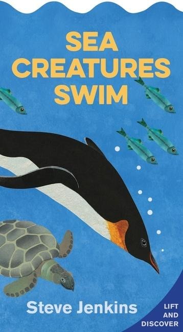Sea Creatures Swim Shaped with Lift-The-Flaps