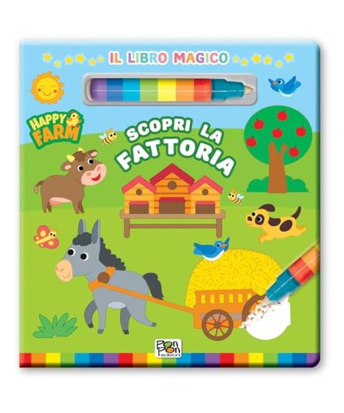 Scopri la fattoria. Happy farm. Il libro magico