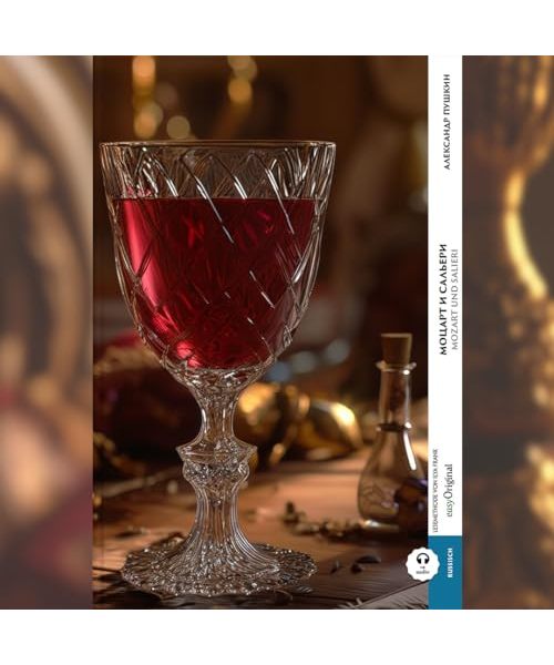 Mozart und Salieri (Buch + Audio-Online) - Kommentierte und illustrierte zweisprachige Ausgabe Russisch-Deutsch