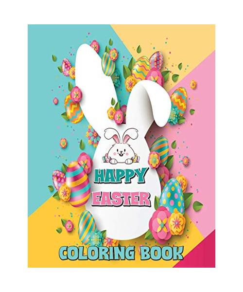 Happy Easter Coloring Book