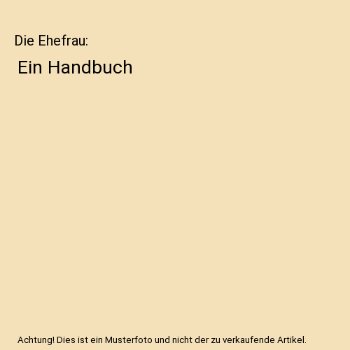 Die Ehefrau
