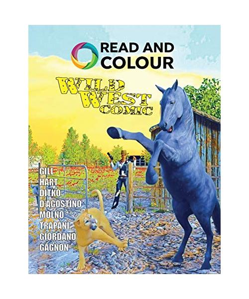 Read and Colour: Wild West Comic
