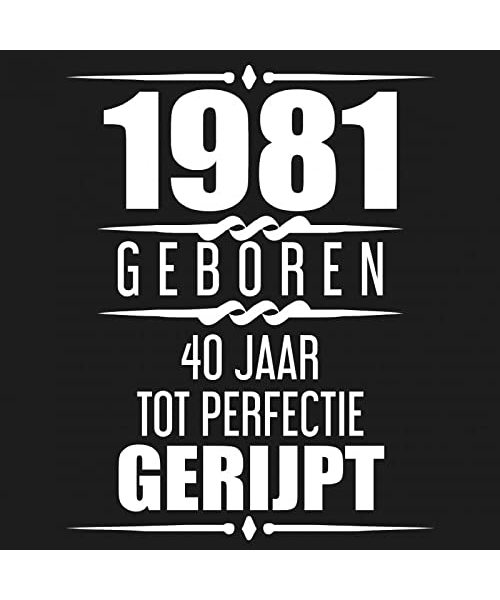 1985 Geboren 40 Jaar Tot Perfectie Gerijpt