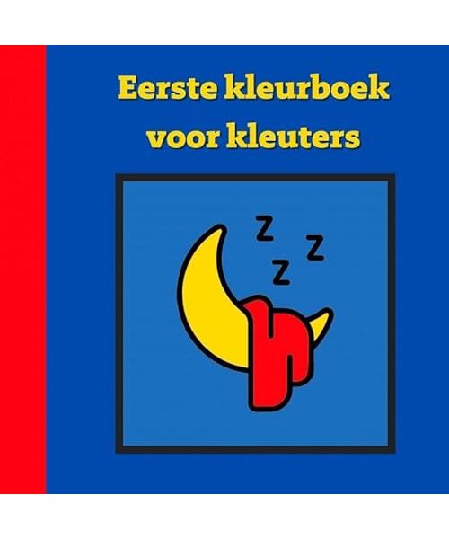 Eerste kleurboek voor kleuters :: Bedtijd