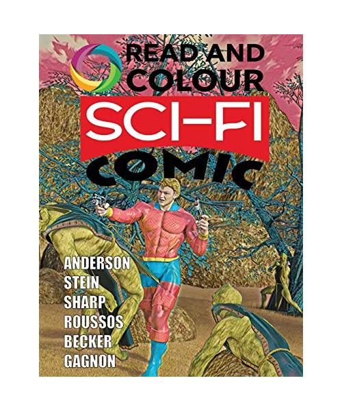 Read and Colour: Sci-Fi Comic
