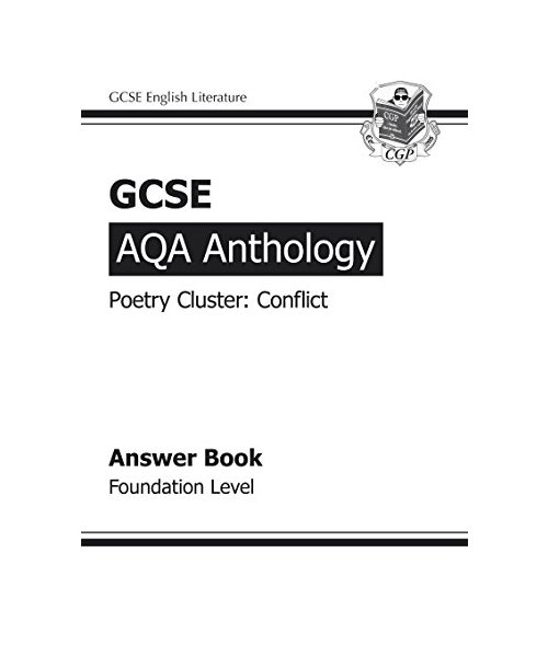 GCSE Anthology AQA Poetry Answers for Workbook (Conflict) Fo