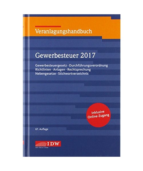 Veranlagungshandbuch Gewerbesteuer 2017