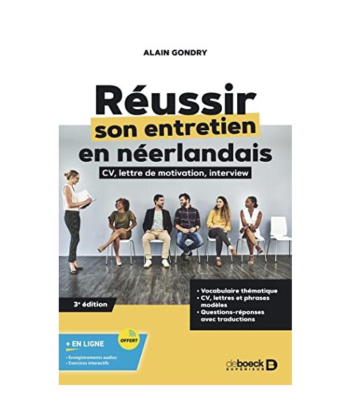 Réussir son entretien en néerlandais: CV, lettre de motivation, interview