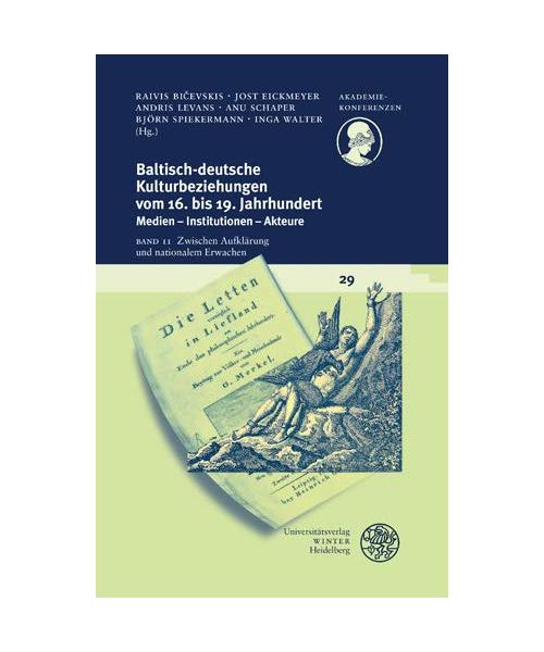 Zwischen Aufklärung und nationalem Erwachen