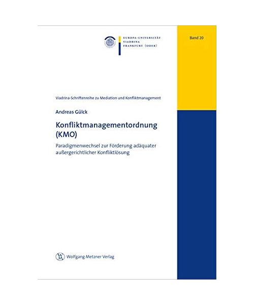 Konfliktmanagementordnung (KMO)
