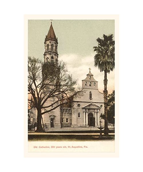 Vintage Journal Cathedral, St. Augustine, Florida