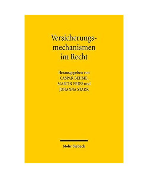 Versicherungsmechanismen im Recht