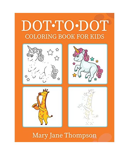 Dot to Dot Coloring Book for Kids