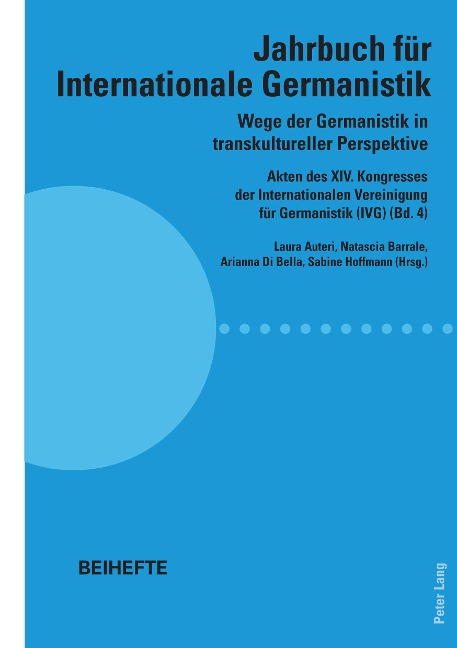 Wege der Germanistik in transkultureller Perspektive