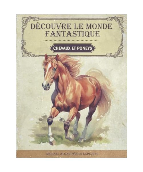 Découvre le monde fantastique des chevaux et poneys: Le livre sur les chevaux - Tout ce qu’il faut savoir sur le cheval et le poney: Le livre sur les ... qu’il faut savoir sur le cheval et le poney