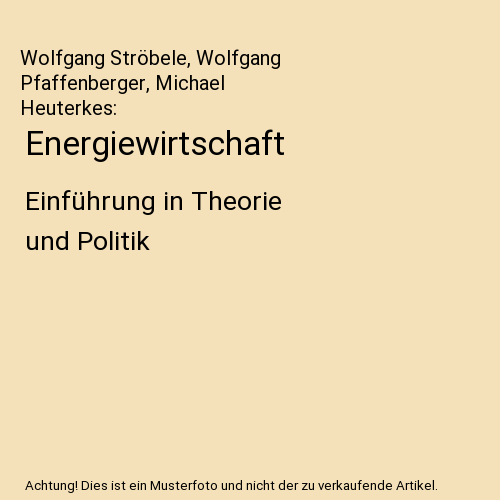 Energiewirtschaft