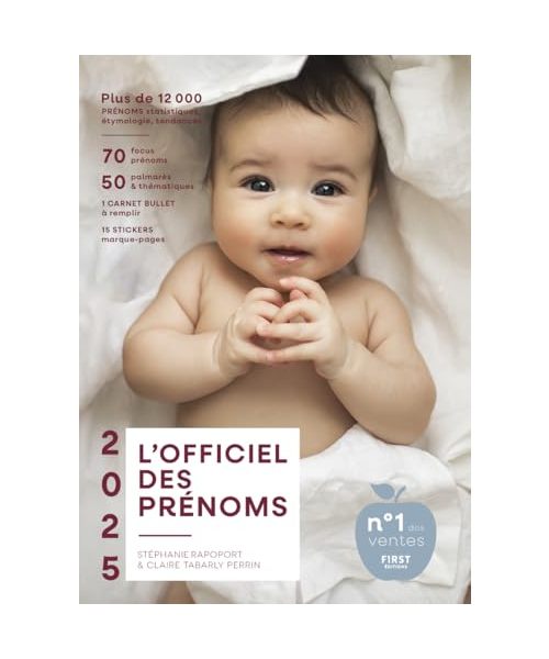 L'officiel des prénoms 2025